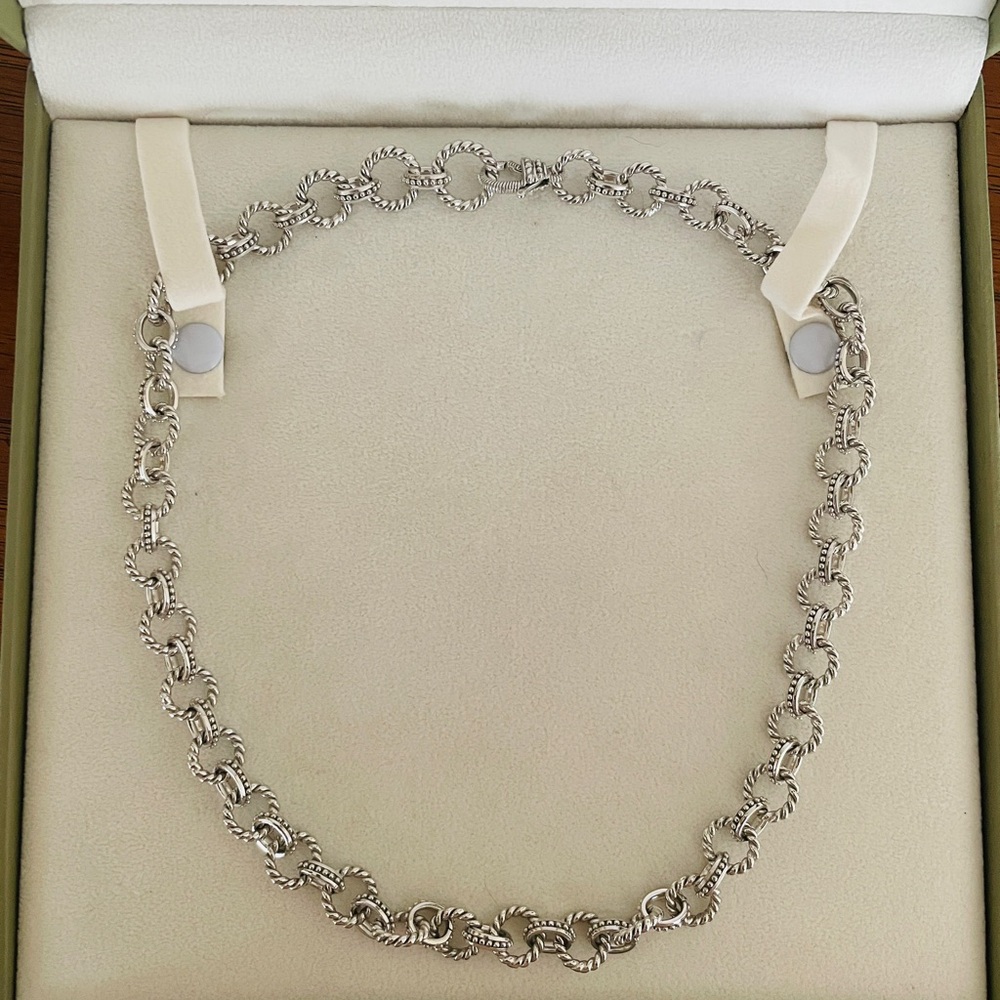 Judith Ripka Sterling Silver Necklace - Picture 2 of 4